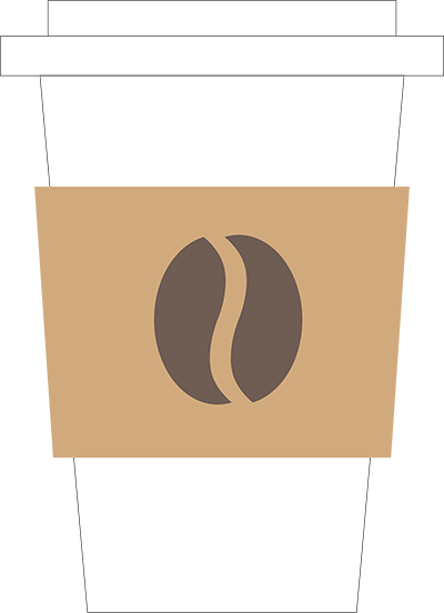 coffee in plastic cup
