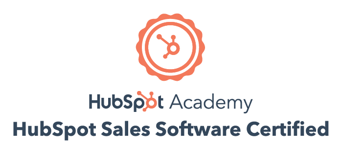 Hubspot Sales Software Certified Badge